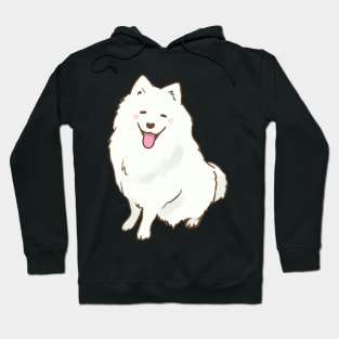 Cute samoyed smiling with tongue out Hoodie